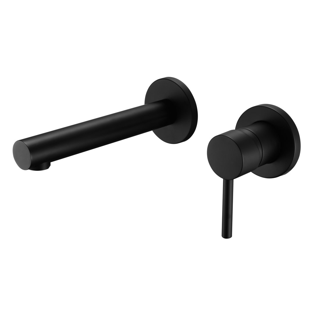 Bathroom Sink Faucet, Ssingle Handle Wall Mount Lavatory Faucet, Bathroom Vanity Faucet With Brass Rough-in Valve sumerain 