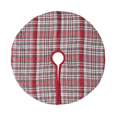 Gregor Plaid Cotton Tree Skirt