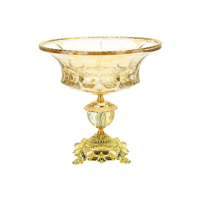 Classic Pedestal Bowl ,Large - 13 X 12 Inches