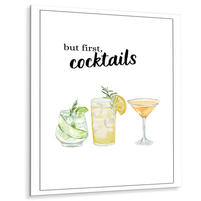 But but, cocktails - salon d'art mural