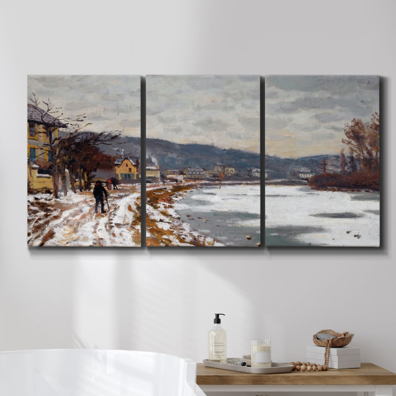 Aspen Grove II sur toile, 3 pièces, H 36 po x l 72 po x P 2 po