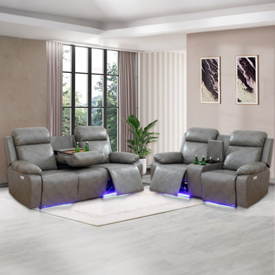 Daltan Faux Leather Recliner