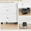 Armoire de rangement à tiroirs pour bureau à domicile, tiroir de bureau sur roulettes avec plateau amovible, support pour imprimante sous le bureau avec rangement,-939878859