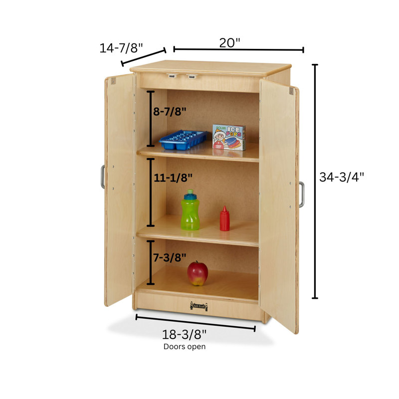 Jonti-Craft® Culinary Creations Play Kitchen Refrigerator