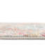 Tapis contemporain à motif de vagues multicolores-334489043