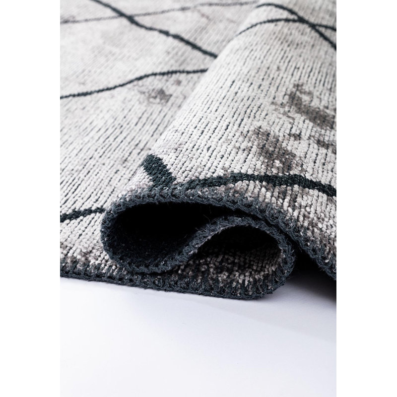 Rapture Moroccan Area Rug, Square 9'10"