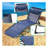 Folding Chaise Lounge Pool Chair Set Of 2,Patio Sun Tanning Chair,Outdoor Lounge Chair With 4-Position Reclining Back,Breathable Mesh Seat For Beach.