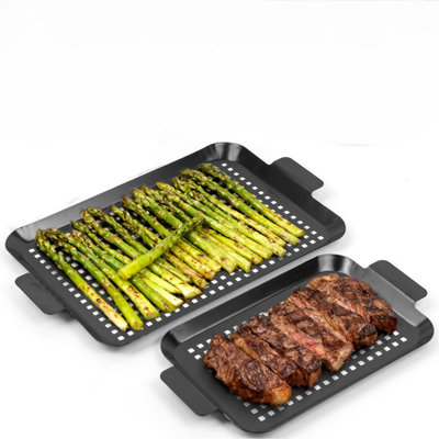 2 pièces de gril antiadhésif