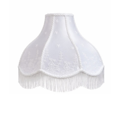Victorian Scalloped Fringe Lamp Shades