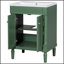 Meuble-lavabo moderne à 2 niveaux avec lavabo supérieur, armoire de rangement durable pour une organisation efficace et un design élégant-15684872