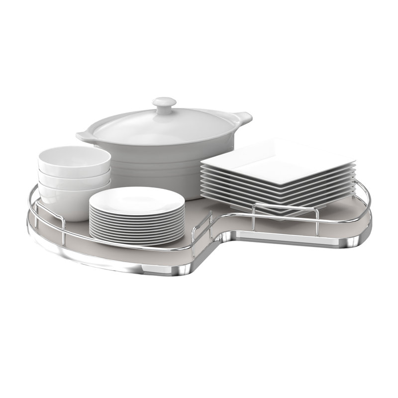 Plateau tournant 28 po gris, Grey