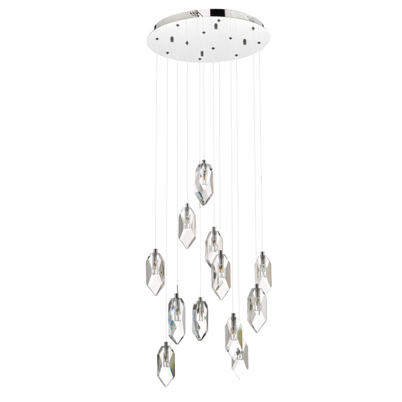 Azariel 12 - Light Crystal Pendant