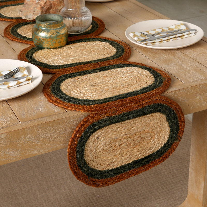 Jute Braided Runner - Natural Finish - 36 x 183 cm