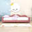 Upholstered Daybed with Sherpa Fabric-349787540-350131811