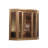 Dynamic Saunas Maxxus 3 - Person Bluetooth Compatible FAR Infrared Sauna in Hemlock