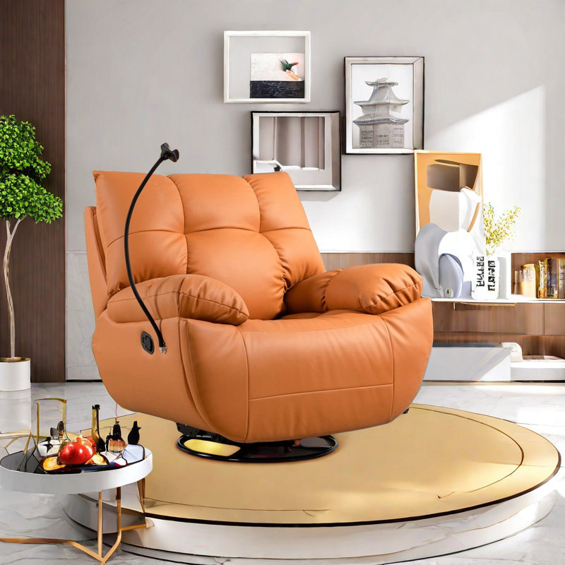 Fauteuil inclinable Syriah, Orange