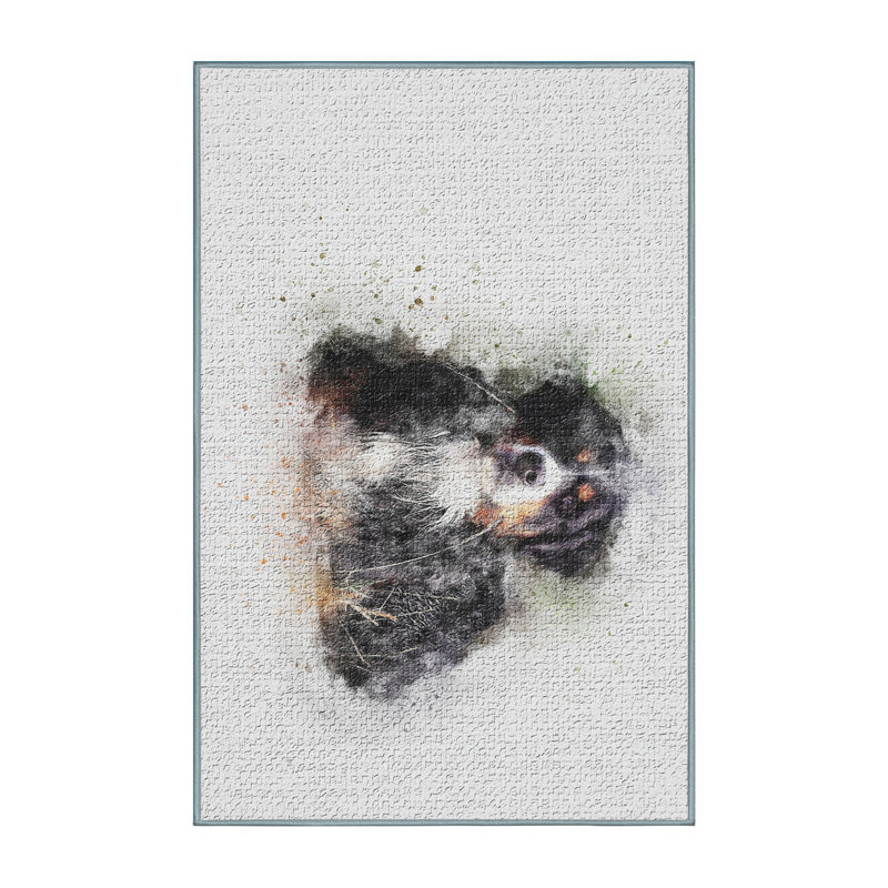 Tapis gris chien, Rectangle 4 pi x 6 pi