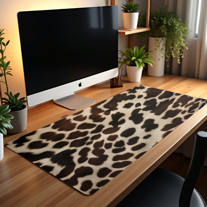 Polyester Desk Pad, 14.4x12.1