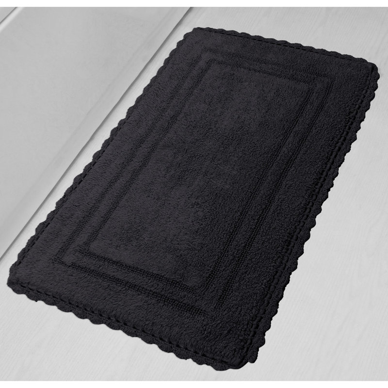 Soft Bath Rug, 24" W x 40" L, Gray