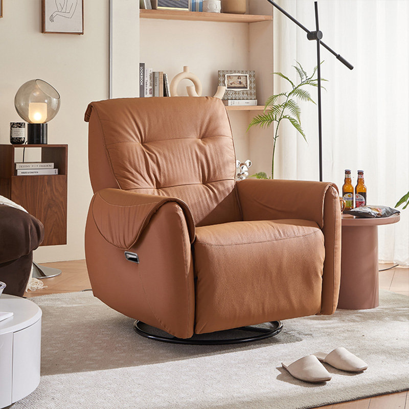 Solid wood comfortable lounge chair