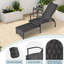 Chaise longue d'extérieur Candiace