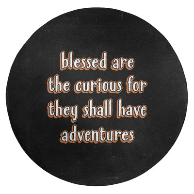 Quotes Chenille Indoor Rug