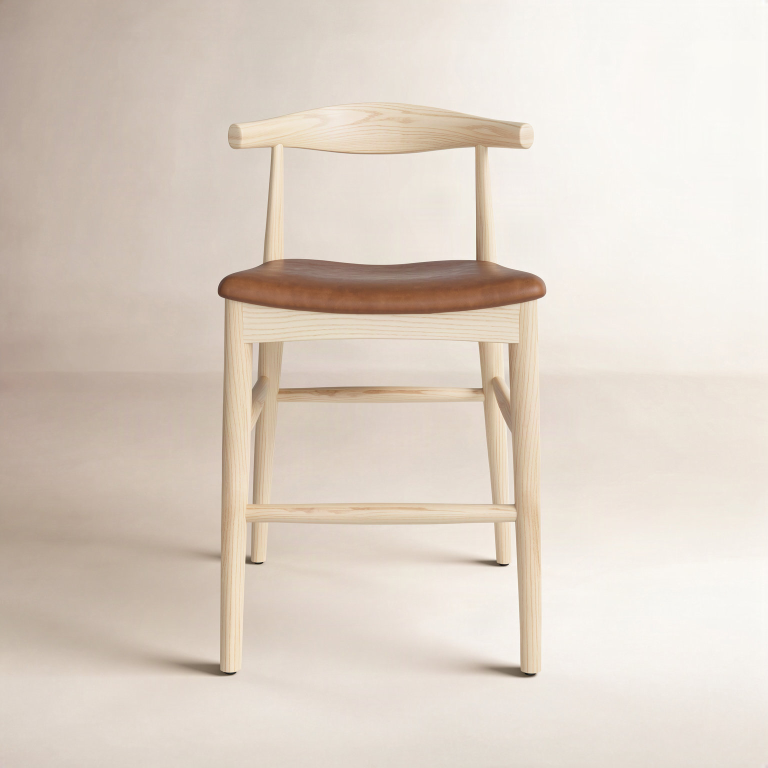 Ardo Bar and Counter Stool, Counter Stool (24" Seat Height), Natural