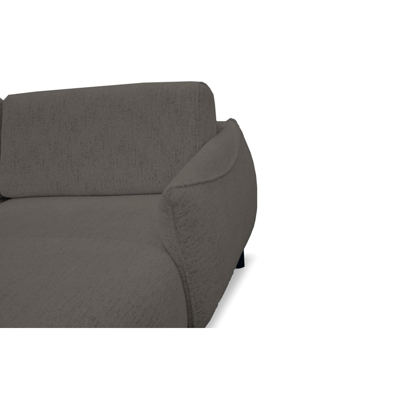5 Seater Corner Sofa , Left Hand Facing, Brown