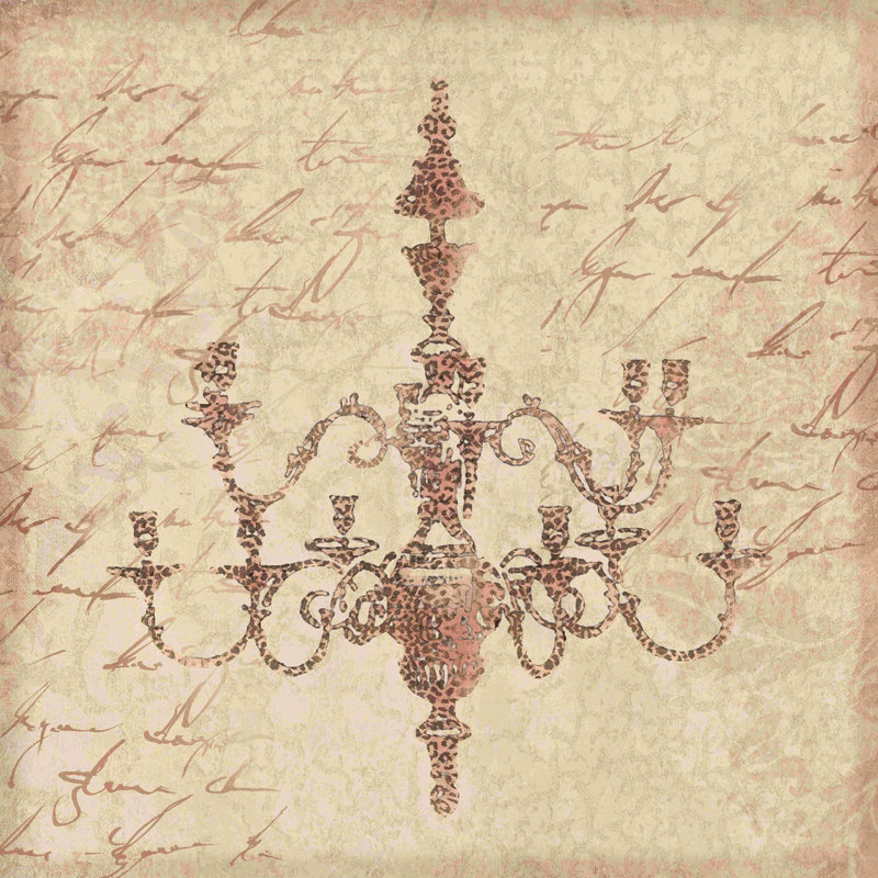 " Chandelier ", 12" W x 12" H