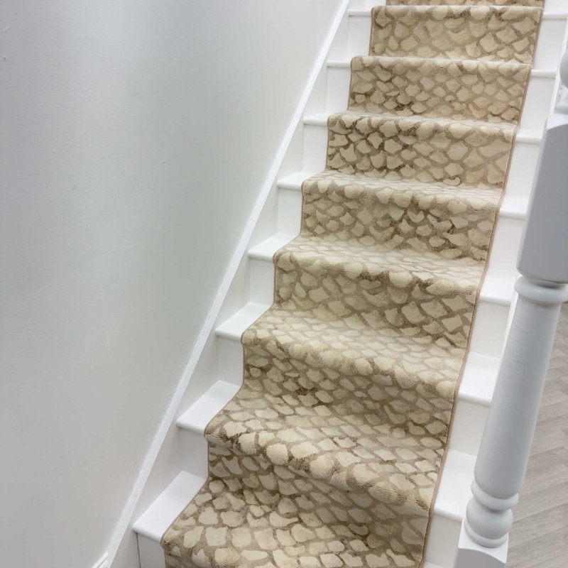 Stair Runner Abstract Area Rug, Stair Runner 66 x 690 cm