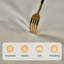 Canapé-lit en tissu beige mat 59,06 po-130003464