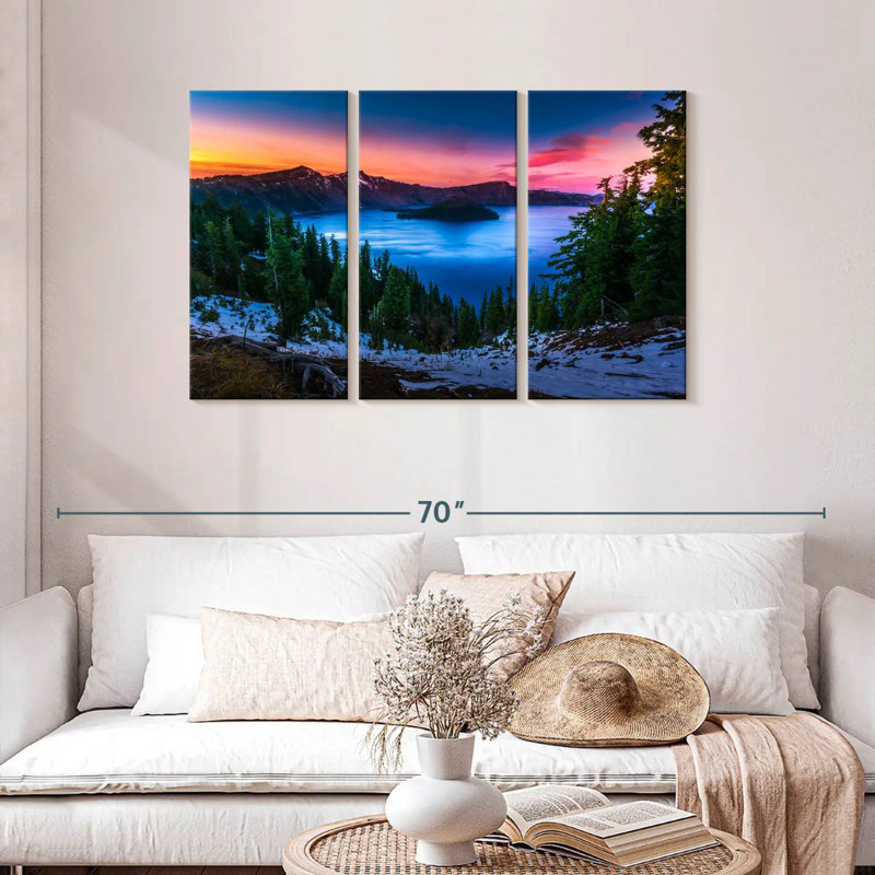Alvord Crater Lake National Park, Oregon, H 28 po x l 45 po