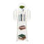 Étagère de rangement sur pied en métal 16,6 po Sukanya-1524886070