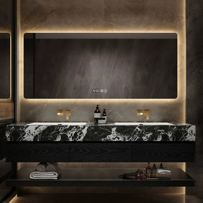 Light luxury simple Bathroom cabinet