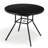 Round Glass Outdoor Dining Table