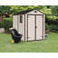 Keter Manor Shed 6x8ft - Brown/Beige