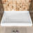 48 in. L x 36 in. Solid Surface Single Threshold Shower Base, Anti-slip SMC Shower Pan, Left Drain-113933188