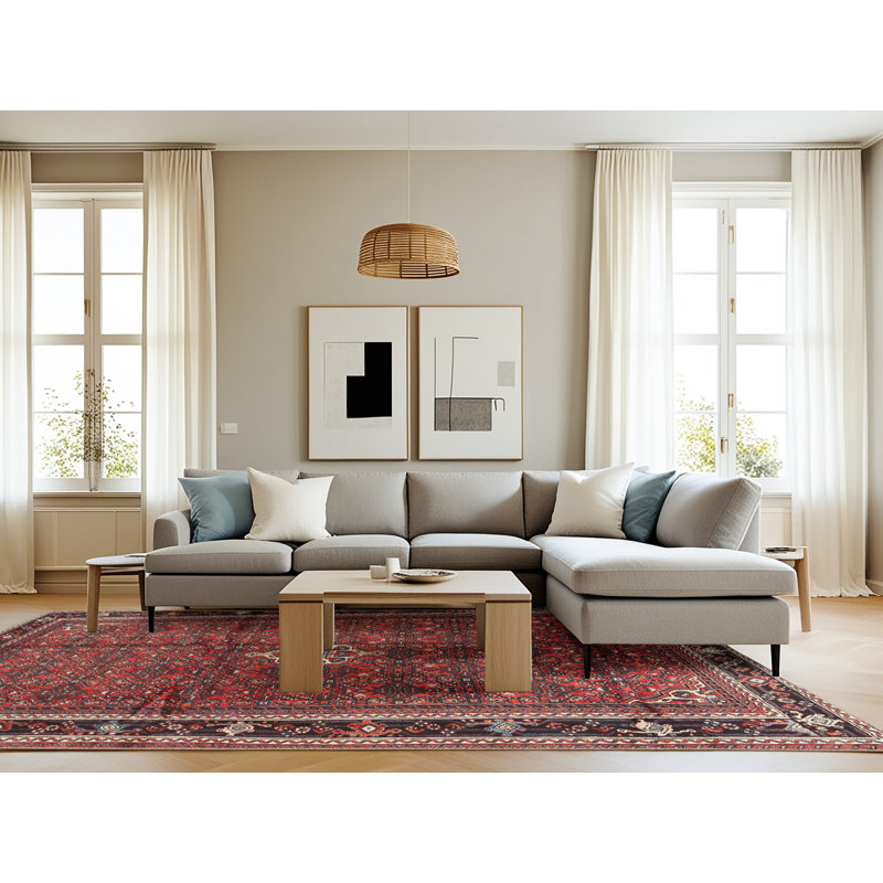 Oriental Indoor Rug, Rectangle 8' x 12'
