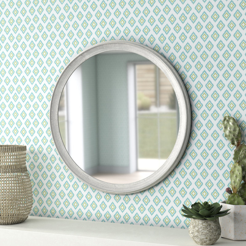 Miroir décoratif moderne et contemporain Jorah, Gris