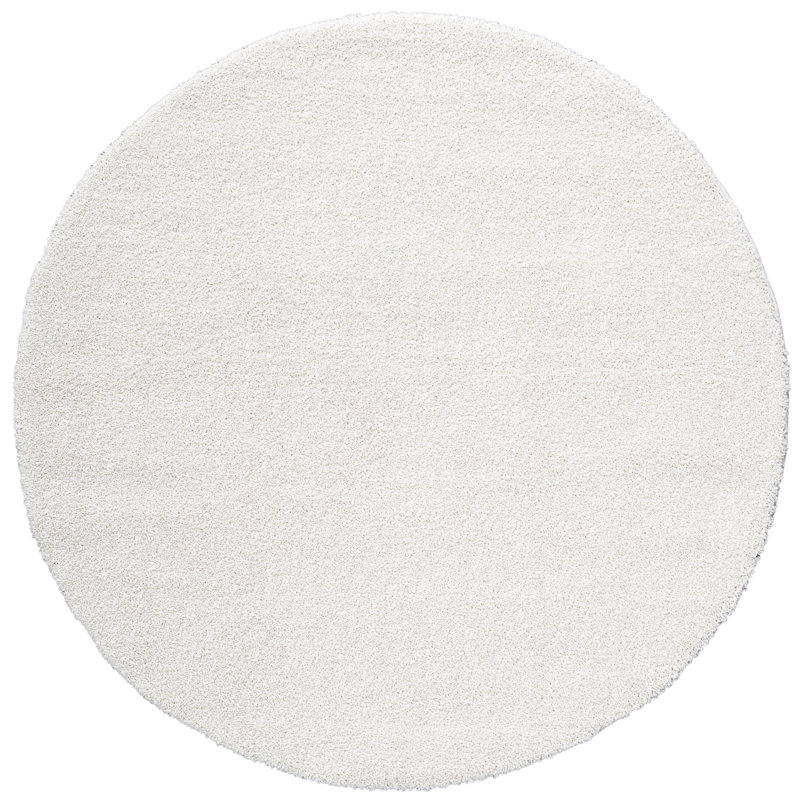Sumava Solid Colour Area Rug, Round 120cm