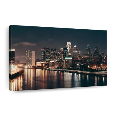 " Philadelphia Night Skyline "
