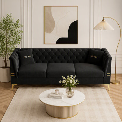 Sofa with 2 Pillows