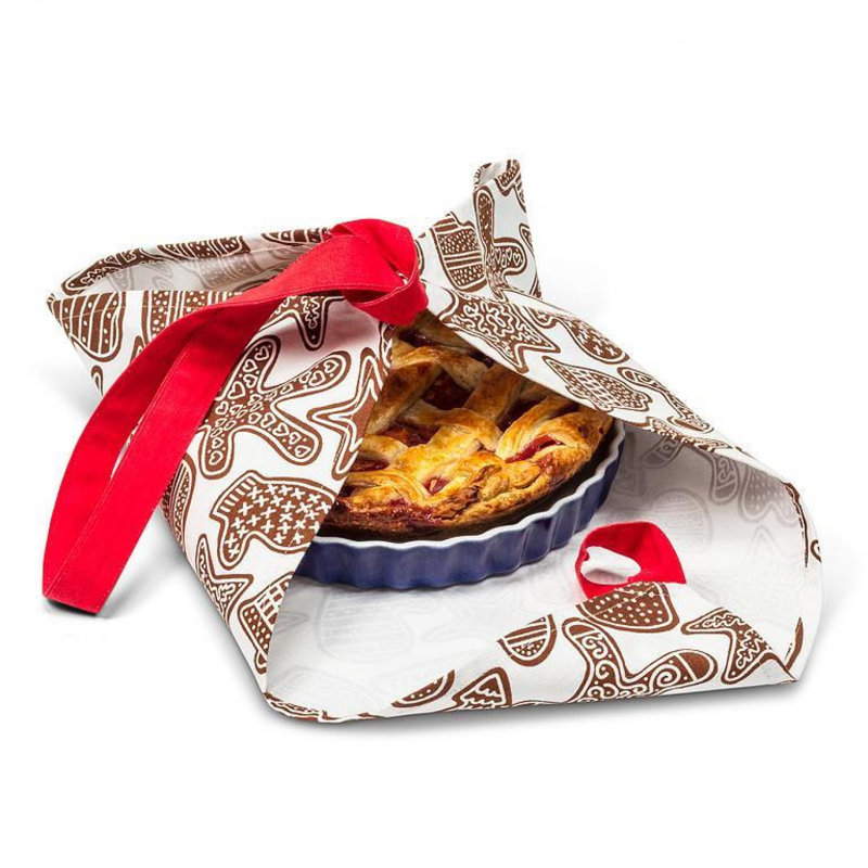 Porte-aliments à motif de bonhomme en pain d'épice