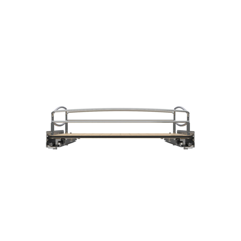 Rev-A-Shelf Solid Bottom Pull-Out Base Soft-Close Kitchen Cabinet Organizer