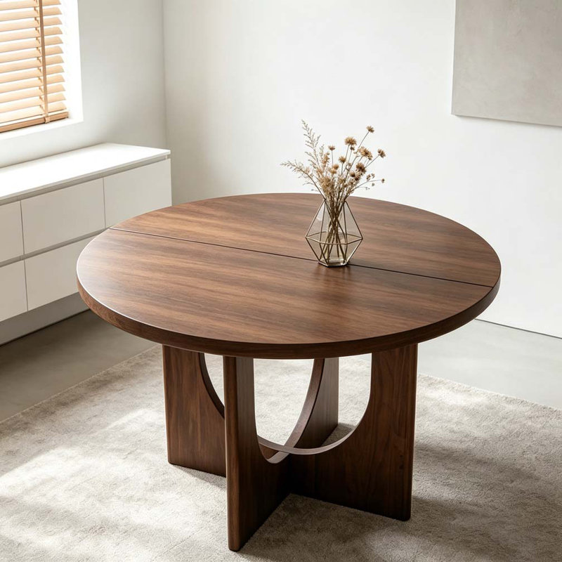 Table de salle à manger 48 ", Noyer