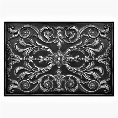16 in. x 12 in. Metal Decorative Mural