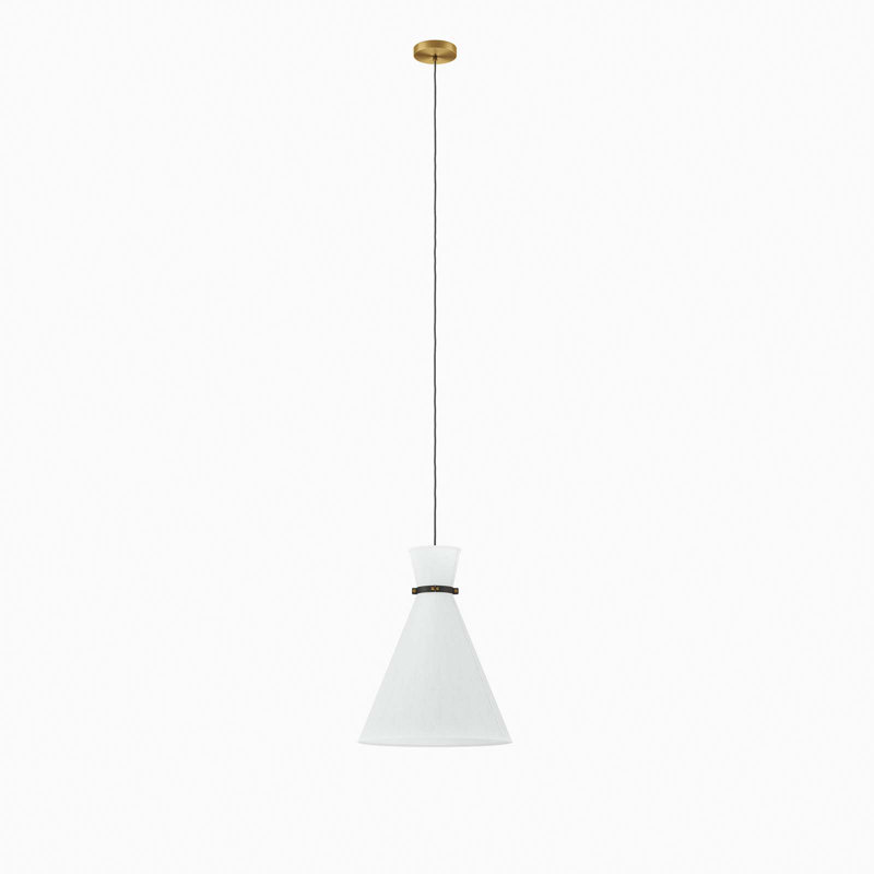 Starlight White Satin Brass 72" LED Indoor/Outdoor Pendant Light