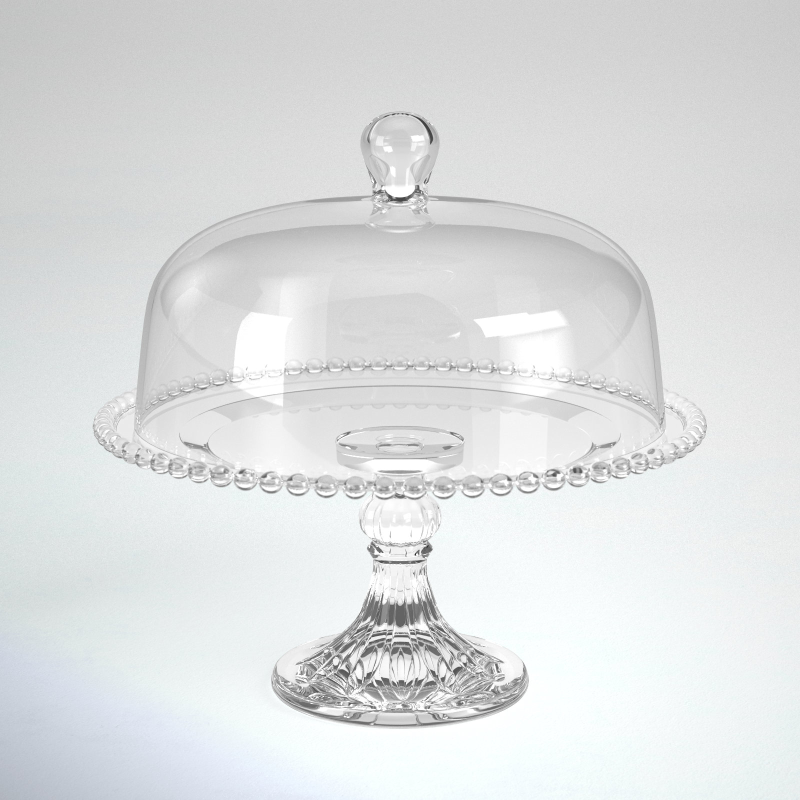Libbey Selene Glass Cake Stand with Dome – Libbey Shop