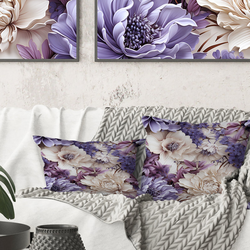 Coussin Coastal Tranquility Victorian, 18 po x 18 po