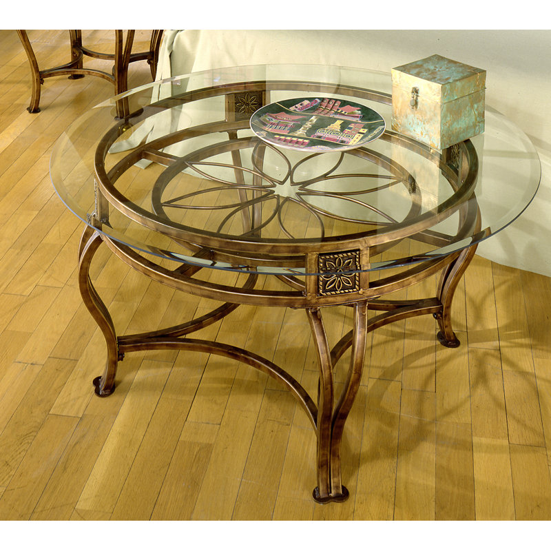 Clarkedale Glass Top Single Coffee Table
